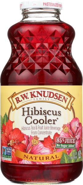 R.W. KNUDSEN FAMILY: Hibiscus Cooler Juice, 32 oz