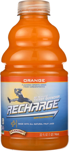 R.W. KNUDSEN: Recharge Orange Sports Drink, 32 fo