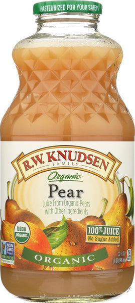 R.W. KNUDSEN: Family Organic Pear Juice, 32 oz