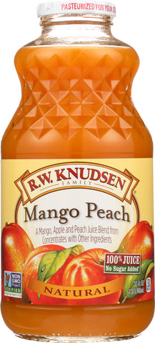 R.W. KNUDSEN FAMILY: Mango Peach Juice Blend, 32 oz