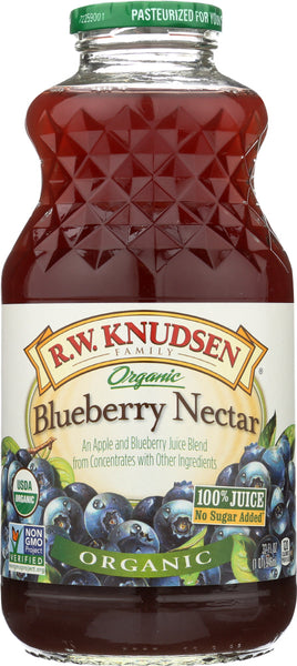 R.W. KNUDSEN: Organic Blueberry Nectar Juice, 32 oz