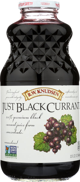 R.W. KNUDSEN: Just Black Currant Pure Juice, 32 oz