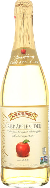 R.W. KNUDSEN FAMILY: Sparkling Crisp Apple Cider, 25.4 oz