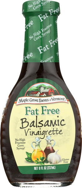 MAPLE GROVE: Fat Free Balsamic Vinaigrette Dressing, 8 oz