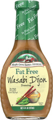 MAPLE GROVE: Dressing Fat Free Wasabi Dijon, 8 oz