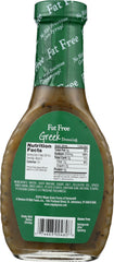 MAPLE GROVE: Fat Free Greek Dressing, 8 oz