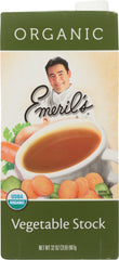 EMERIL'S: Organic Vegetable Stock, 32 oz