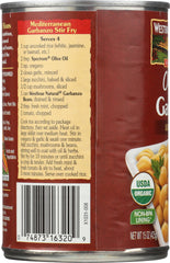 WESTBRAE NATURAL: Vegetarian Organic Garbanzo Beans, 15 oz