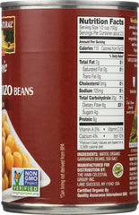 WESTBRAE NATURAL: Vegetarian Organic Garbanzo Beans, 15 oz