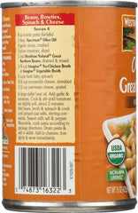 WESTBRAE: Organic Great Northern Beans, 15 oz