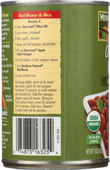 WESTBRAE NATURAL: Vegetarian Organic Red Beans, 15 oz