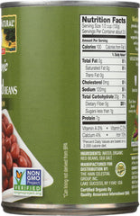 WESTBRAE NATURAL: Vegetarian Organic Red Beans, 15 oz