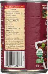 WESTBRAE: Organic Chili Beans, 15 oz