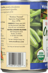 WESTBRAE: Organic Cut Green Beans, 14.5 oz