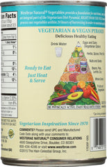 WESTBRAE: Vegetarian Organic Sweet Peas, 15 oz