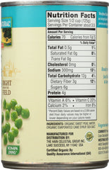 WESTBRAE: Vegetarian Organic Sweet Peas, 15 oz