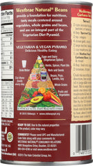 WESTBRAE: Natural Vegetarian Organic Garbanzo Beans, 25 Oz