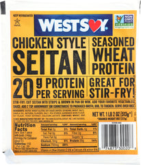WESTSOY: Chicken Style Seitan, 18 oz
