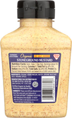 WESTBRAE: Natural Stoneground Mustard No Salt Added, 8 oz