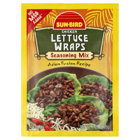 SUNBIRD: Lettuce Wraps Seasonings Mix, 1.25 oz