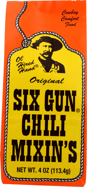 SIX GUN: Mix Chili, 4 oz