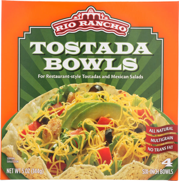 RIO RANCHO: Tostada Bowls 4 count, 5 oz