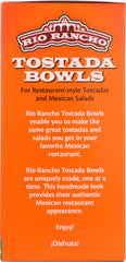 RIO RANCHO: Tostada Bowls 4 count, 5 oz