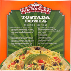 RIO RANCHO: Tostada Bowls 4 count, 5 oz