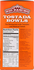 RIO RANCHO: Tostada Bowls 4 count, 5 oz