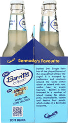 BARRITT'S: Diet Ginger Beer 4x12 Oz Bottle, 48 oz