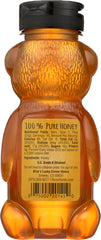 RICE FAMILY HONEY: Raw & Unfiltered Clover Honey Bear, 12 oz