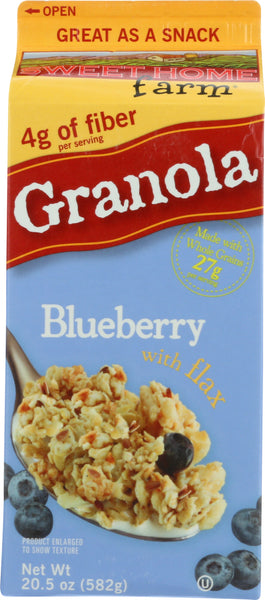 SWEET HOME: Blueberry Flax Granola, 20.5 oz