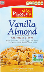 PEACE CEREAL: Cereal Vanilla Almond, 11 oz