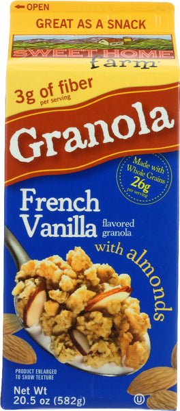 SWEET HOME: French Vanilla Granola, 20.5 oz