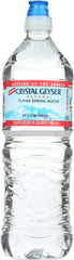 CRYSTAL GEYSER: Natural Alpine Spring Water Sport Cap, 700 ml