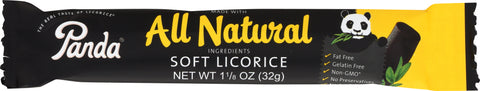 PANDA: All Natural Soft Licorice Bar, 1.13 oz