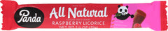 PANDA: All Natural Raspberry Licorice Bar, 1.11 oz
