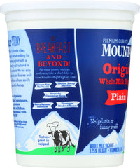 MOUNTAIN HIGH: Yoghurt Original Plain, 32 oz