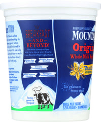 MOUNTAIN HIGH: Original Whole Milk Vanilla Yoghurt, 32 oz