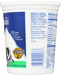 MOUNTAIN HIGH: Fat Free Plain Yoghurt, 32 oz