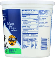 MOUNTAIN HIGH: Yoghurt Plain, 64 oz