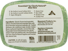 CLEARLY NATURAL: Aloe Vera Pure & Natural Glycerine Soap, 4 oz