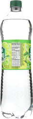 POLAND SPRINGS: Water Spring Sparkle, Lime, 1 lt