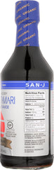 SAN J: Sauce Soy Tamari Gluten Free Wheat Free Low Sodium, 20 oz