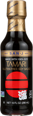 SAN-J: Gluten Free Tamari Soy Sauce, 10 Oz