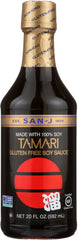 SAN J: Sauce Soy Tamari Black Label, 20 oz