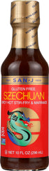 SAN J: Sauce Szechuan Hot and Spicy Gluten Free, 10 oz