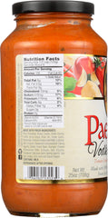 PAESANA: Sauce Vodka All Natural, 25 oz