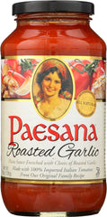 PAESANA: Roasted Garlic Sauce, 25 oz