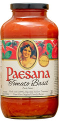 PAESANA: Sauce Tomato Basil Organic, 40 oz